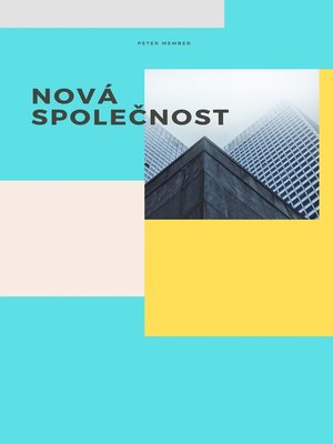 cover image of Nová společnost